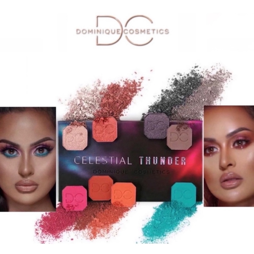 Like New! Dominique Cosmetics Celestial Thunder Eyeshadow Palette